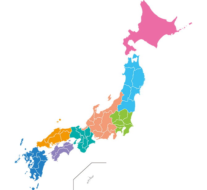 サービス提供エリア図